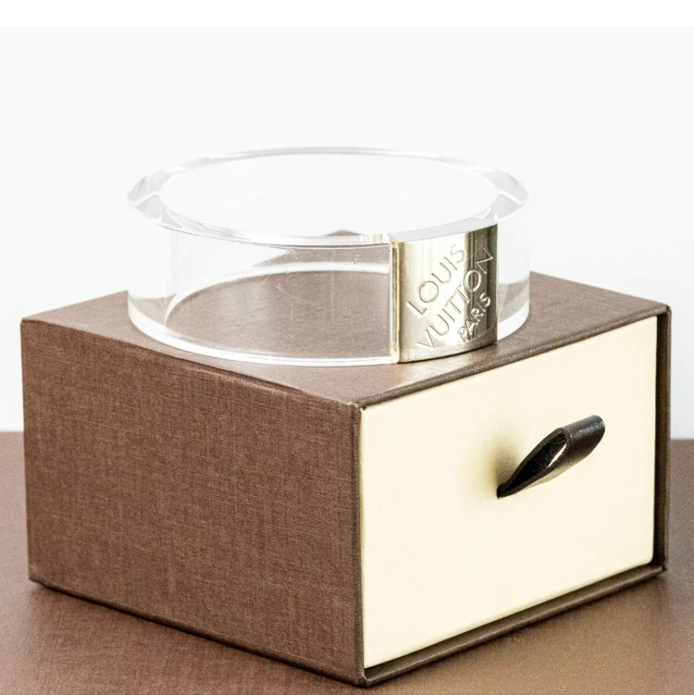 Louis Vuitton Clear and Silver Bracelet